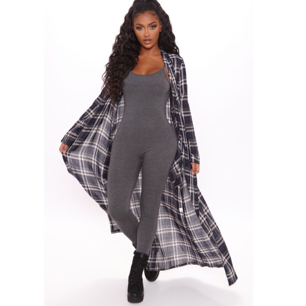 Nova Season Jumpsuit - Charcoal